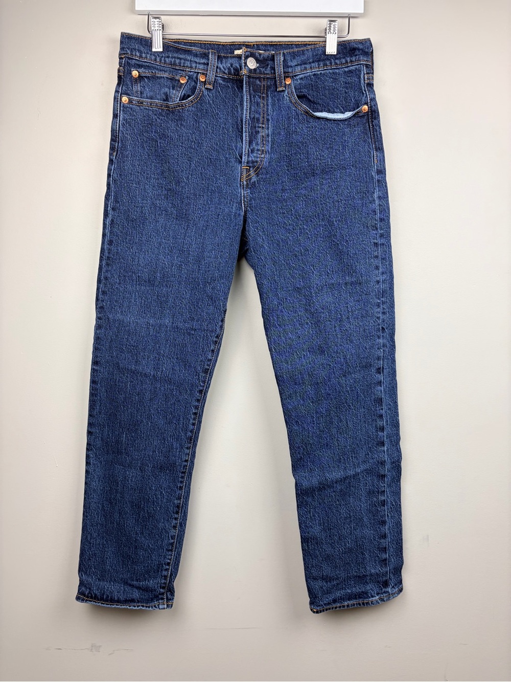 Levi’s Premium Wedgie Straight Jeans Women’s 30x28 Blue High Rise Denim